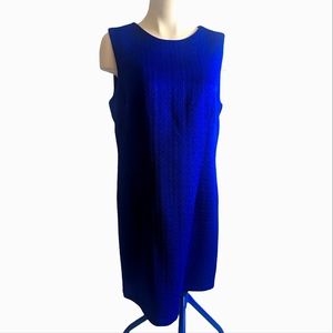 Women's | Alfred Sung | Royal Blue Shift Dress | Size 12